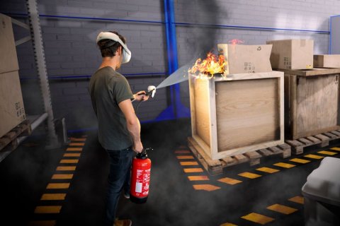 formation incendie Paris La Défense en réalité virtuelle