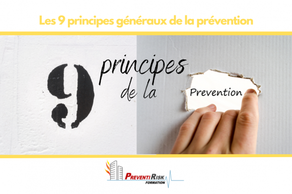 9 principes généraux de prévention PGP