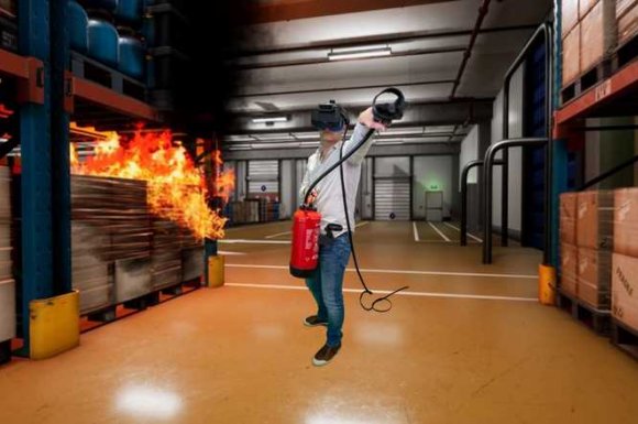 La formation incendie en réalité virtuelle au plus proche de la réalité - PREVENTIRISK - Paris La Défense