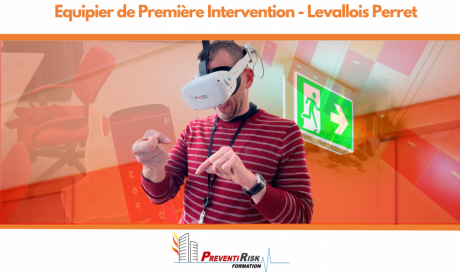 formation équipier de première intervention - EPI VR - Levallois Perret