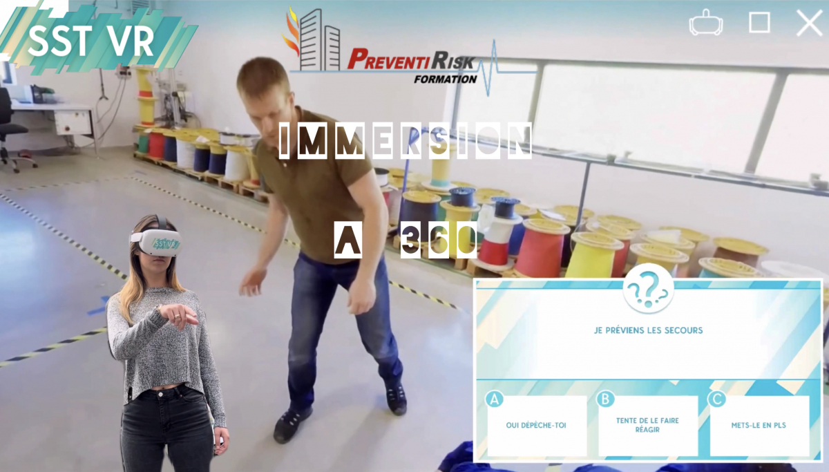 Vivez l'accident en immersion 360°