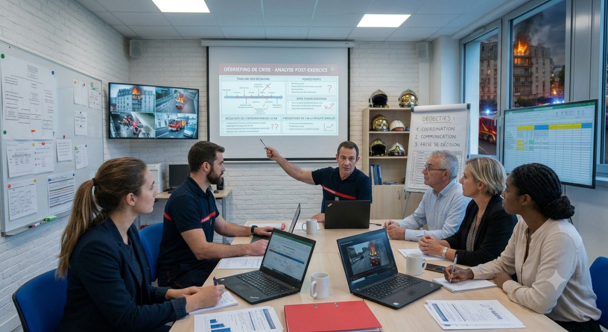 debriefing gestion de crise