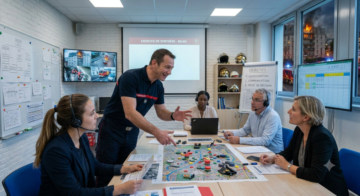 mise en situation de gestion de crise en formation
