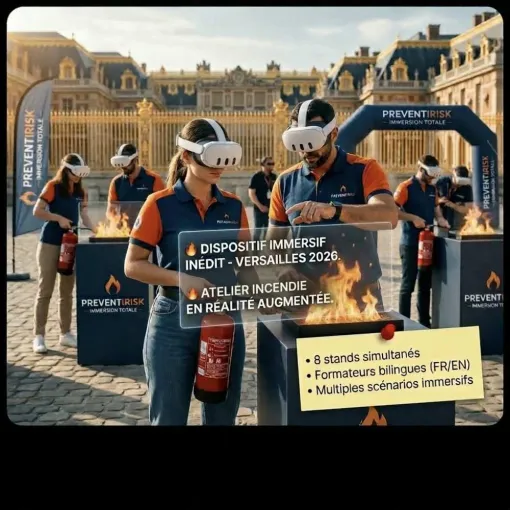 Dispositif inédit pour vos Safety Day et Journées Sécurité en 2026, Paris La Défense, PREVENTIRISK