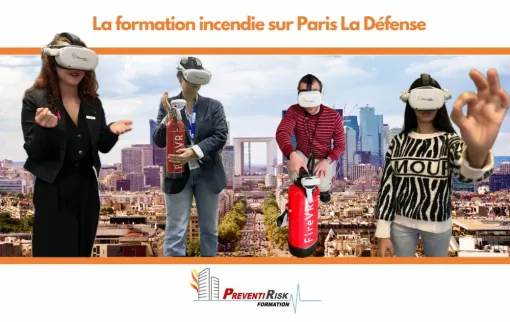 La formation incendie à Paris la Défense, Paris La Défense, PREVENTIRISK