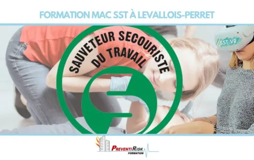 Formation MAC SST - Paris porte d'Asnières - Levallois Perret, Paris La Défense, PREVENTIRISK