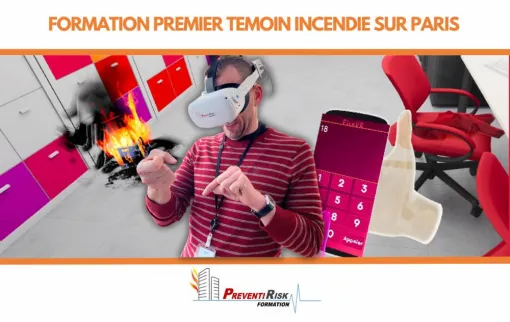 Formation premier témoin incendie - Paris, Paris La Défense, PREVENTIRISK
