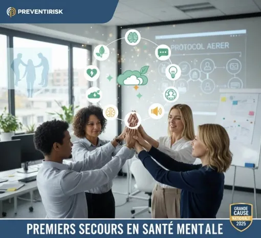 Premiers Secours en Santé Mentale (PSSM), Paris La Défense, PREVENTIRISK