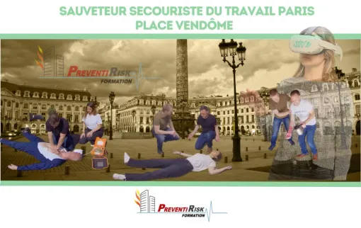 Formation SST à Paris : Plongez dans le Secourisme du travail au cœur de la Place Vendôme, Paris La Défense, PREVENTIRISK