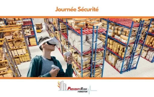 Safety Chasse aux risques entrepôt - journée sécurité, Paris La Défense, PREVENTIRISK