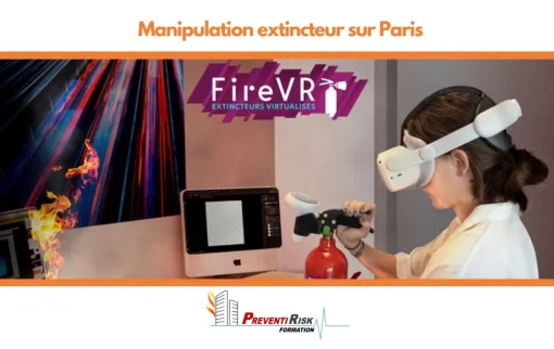 FORMATION À LA MANIPULATION EXTINCTEURS - PARIS, Paris La Défense, PREVENTIRISK