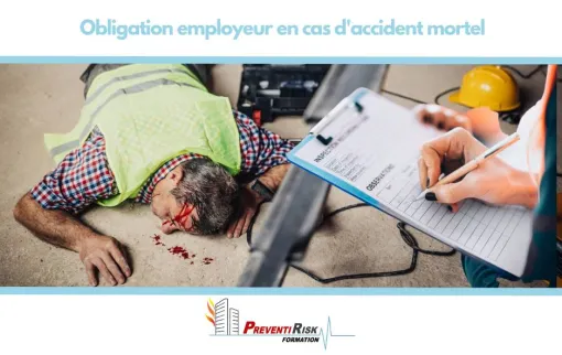 Obligation employeur en cas d'accident de travail mortel, Paris La Défense, PREVENTIRISK