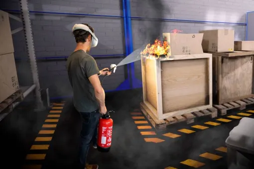 FIREVR - formation incendie - Paris La Défense - réalité virtuelle, Paris La Défense, PREVENTIRISK