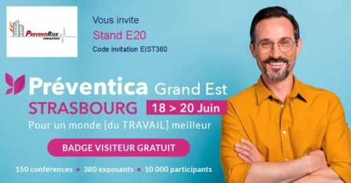 Préventica STRASBOURG 2024 - Le rendez-vous incontournable pour la santé, la sécurité et la qualité de vie au travail !, Paris La Défense, PREVENTIRISK