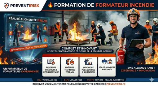 formation de formateur incendie paris