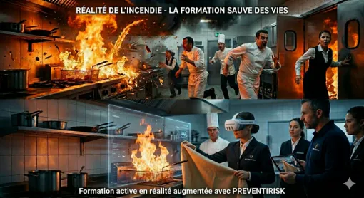 départ de feu hôtel bristol Paris - formation incendie