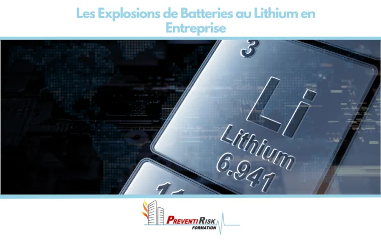 Les Explosions de Batteries au Lithium en Entreprise, Paris La Défense, PREVENTIRISK