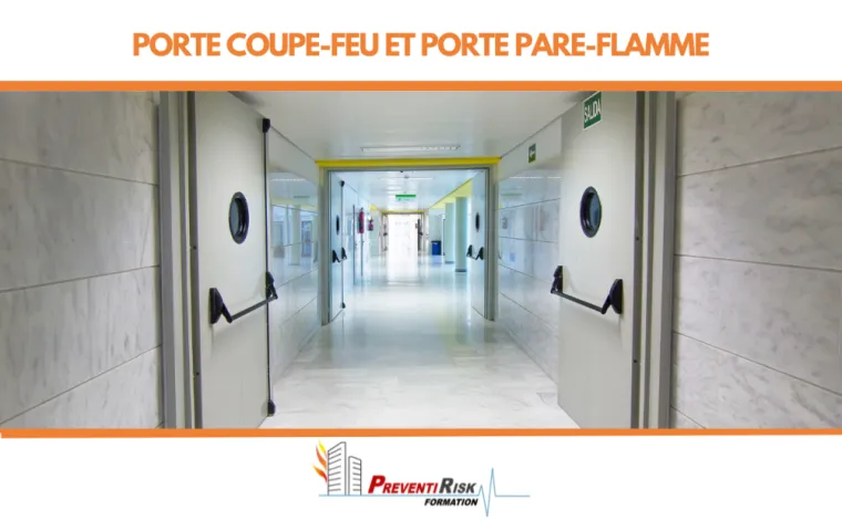Porte coupe-feu et porte pare-flamme, Paris La Défense, PREVENTIRISK