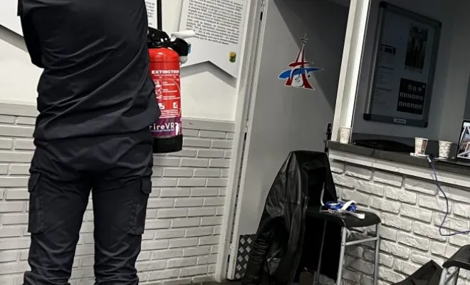 Extincteurs connectés en réalité virtuelle testés par les pompiers de Paris, Paris La Défense, PREVENTIRISK