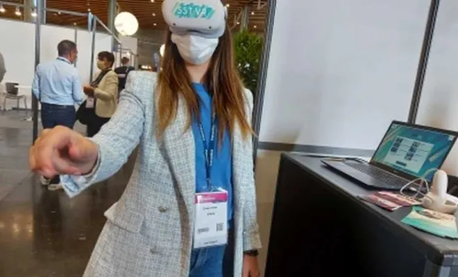 Immersion dans une situation d'accident à 360° en réalité virtuelle, Paris La Défense, PREVENTIRISK