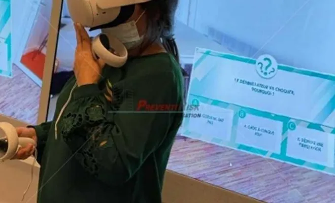 Comment intégrer la réalité virtuelle en formation SST ?, Paris La Défense, PREVENTIRISK