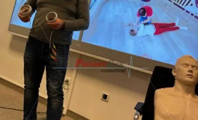 Comment intégrer la réalité virtuelle en formation SST ?, Paris La Défense, PREVENTIRISK