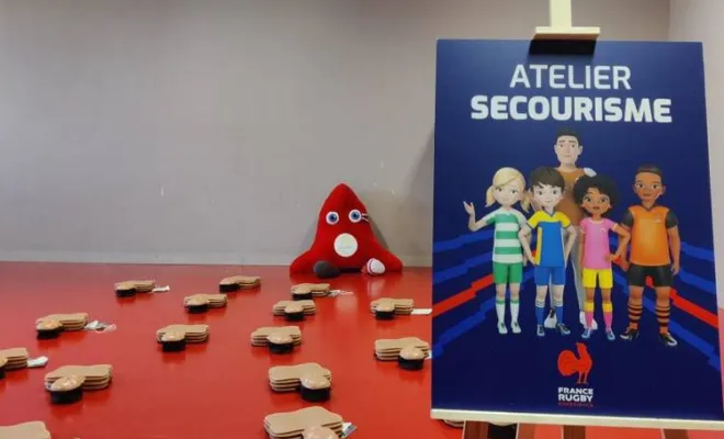 Atelier Premiers Secours : Quand le Rugby Rencontre la Prévention, Paris La Défense, PREVENTIRISK