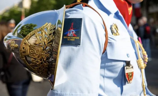 Hommage à nos camarades Sapeurs-pompiers de Paris, Paris La Défense, PREVENTIRISK
