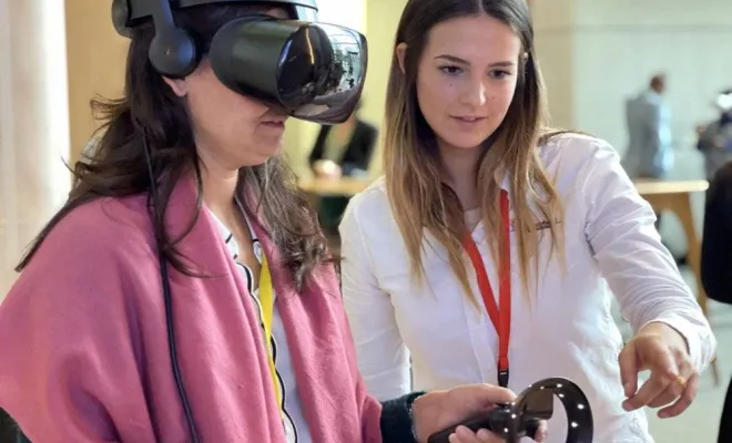 Sensibilisation aux premiers secours - risque incendie en réalité virtuelle - journée sécurité - Boulognes, Paris La Défense, PREVENTIRISK